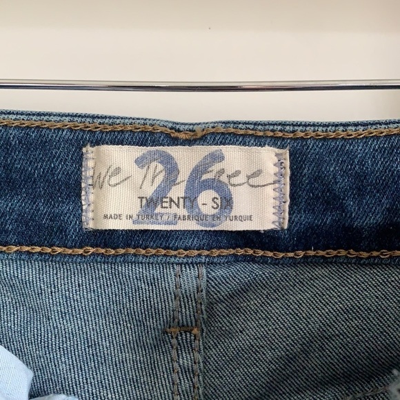 NWT! Free People Frayed Hem Skinny Jeans 26 - Picture 6 of 9